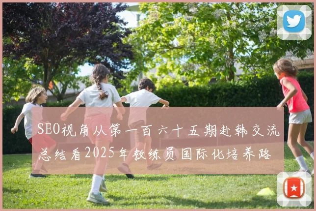 SEO视角从第一百六十五期赴韩交流总结看2025年教练员国际化培养路径